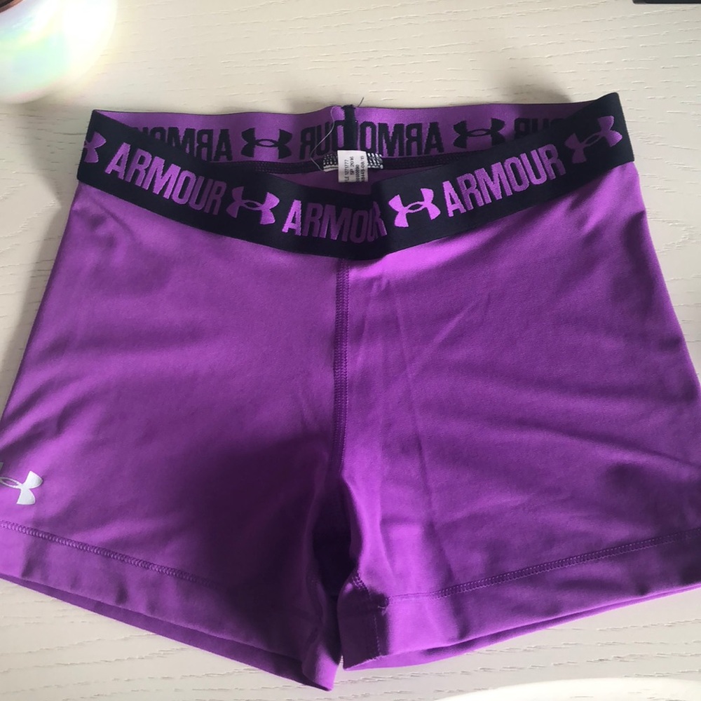 Under Armour spandex shorts